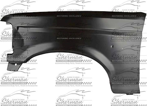 Sherman Parts Lh fender ford p/u 92-98 (f150 92-96; f250/f350 92-98) ; bronco 92-96 Main Image