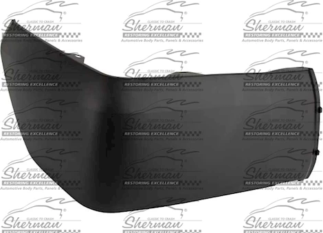 Sherman Parts CAPA RH RR PLASTIC BUMPER CVR;EXTENSION CVR;W/TOW ;W/O PARKING ASSIST;PRIME TOYOTA TUNDRA 14-16