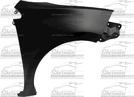Sherman Parts CAPA RT FRT FENDER ASSY SEDAN TOYOTA COROLLA 14-19
