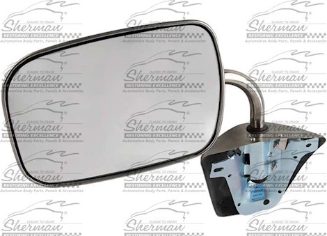 Sherman Parts RR DR MIR MAN UNIV STAINLESS CLAMSHELL STYLE P/U 73-87;BLAZR/JIMMSUBURBN 73-91;VAN 71-96
