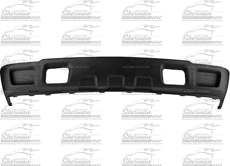 Sherman Parts FRT BMPR DEFLECTOR; BASE|LS|LT; W/O FOG LAMPS; W/TOW HOOKS; CHARCOAL BLACK SILVERADO 2500 HD 2003-06