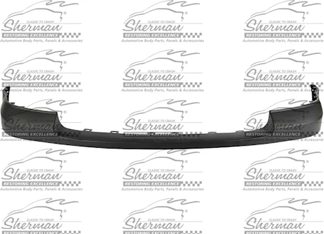 Sherman Parts CAPA FRT BUMPER COVER UPPER W/IMPACT STRIP; SLT/SLE MODELS GMC SIERRA 1500 07-13