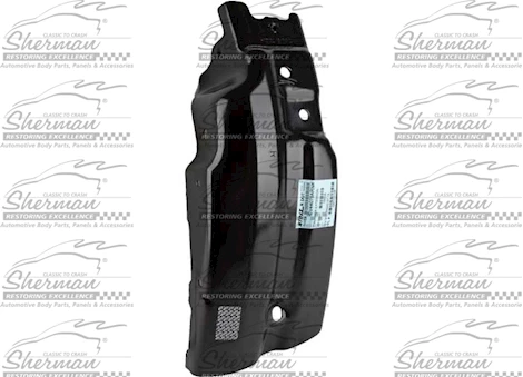 Sherman Parts CAPA RT FRT BUMPER EXTENSION OTR ALL; OTR IMPACT BAR CHEVROLET SILVERADO 1500 07-13