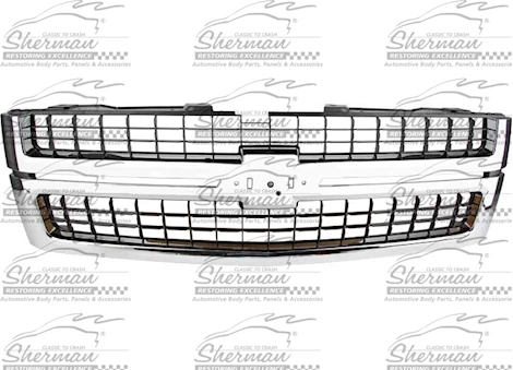 Sherman Parts CAPA GRILLE ASSY CHEVROLET SILVERADO/SIERRA 07-14/14 HD /TAHOE/YUKN 07-14/SUBURBAN/YUKN XL 07-14