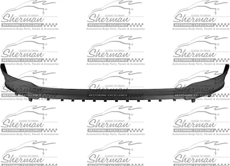 Sherman Parts CAPA FRT BUMPER VALANCE CHROME BUMPER GMC SIERRA 1500 14-15