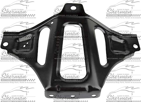 Sherman Parts CAPA FRT BUMPER COVER SUPPORT LOWER FASCIA SUPPORT; CENTER CHEVROLET SILVERADO 1500 16-18
