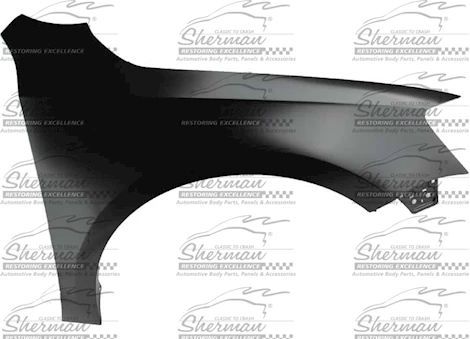 Sherman Parts CAPA RH FRT FENDER ASSY VOLKSWAGEN JETTA SDN 11-18