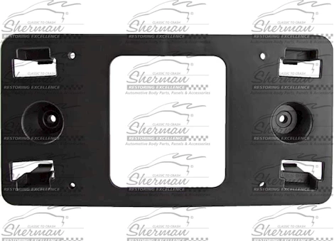 Sherman Parts FRONT BUMPER LICENSE BRACKET; W/O RS PKG CHEVROLET CRUZE SDN 16-17; CRUZE H/B 17-17