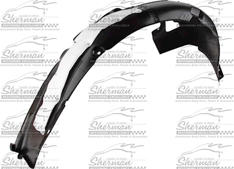 Sherman Parts CAPA RH FRT FENDER INNER PANEL; USA BUILT HYUNDAI ELANTRA SDN 19-20