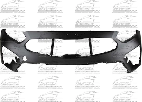Sherman Parts Capa frt bumper cover upper sedan kia forte 19-21 Main Image