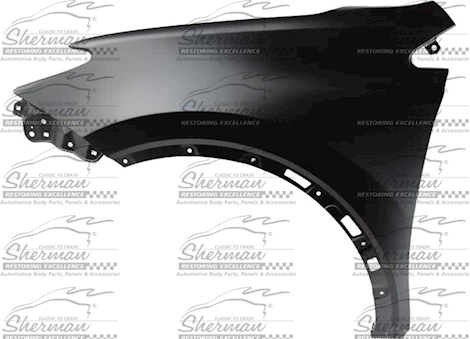 Sherman Parts CAPA LT FRT FENDER ASSY NORTH AMERICA BUILT TOYOTA RAV4 13-18