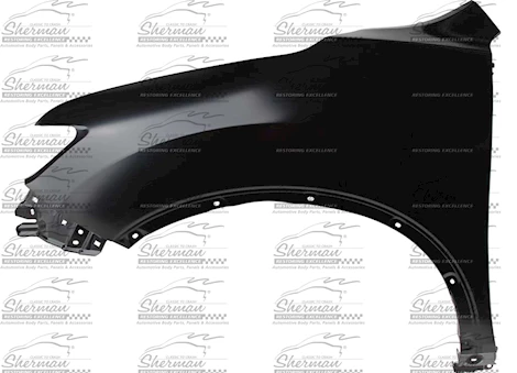 Sherman Parts CAPA LT FRT FENDER ASSY NISSAN ROGUE 14-20
