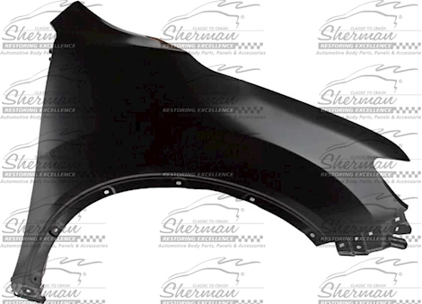 Sherman Parts Capa rt frt fender assy nissan rogue 14-20 Main Image