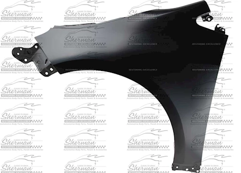 Sherman Parts CAPA LH FRT FENDER ASSY TOYOTA COROLLA H/B 19-C;COROLLA 20-C