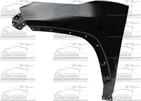 Sherman Parts CAPA LH FRT FENDER ASSY ALUMINUM TOYOTA RAV4 19-21