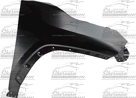 Sherman Parts CAPA RH FRT FENDER ASSY ALUMINUM TOYOTA RAV4 19-21