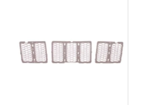 Sherman Parts CAPA GRILLE ASSY HONEYCOMB STYLE; CODE MF1; CHROME/CHROME JEEP GRAND CHEROKEE 14-16