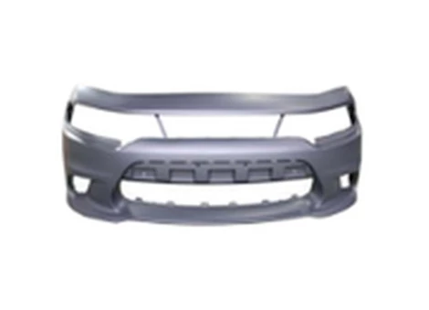 Sherman Parts CAPA FRT BUMPER COVER W/HOOD SCOOP; PRIME DODGE CHARGER 15-C