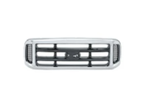 Sherman Parts CAPA GRILLE ASSY BRIGHT/SILVER/BLACK FORD F-250 SUPER DUTY 99-04