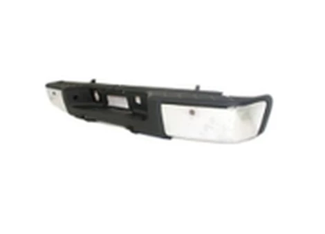 Sherman Parts CAPA RR BUMPER ASSY; W/RR OBJECT SENSORS; W/O SENSOR COMPONENTS; CHR SILVERADO/SIERRA 1500 07-13