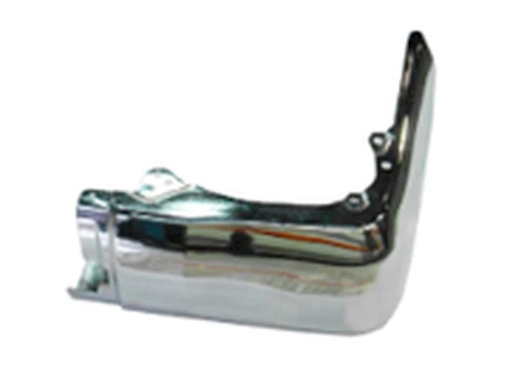 Sherman Parts CAPA LT RR BUMPER EXTENSION OTR W/O PARKING ASSIST; CHROME TOYOTA TUNDRA 14-16