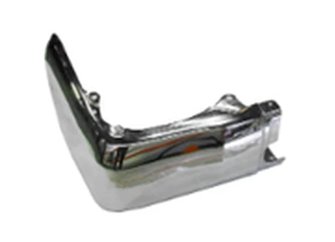Sherman Parts CAPA RT RR BUMPER EXTENSION OTR W/O PARKING ASSIST; CHROME TOYOTA TUNDRA 14-16