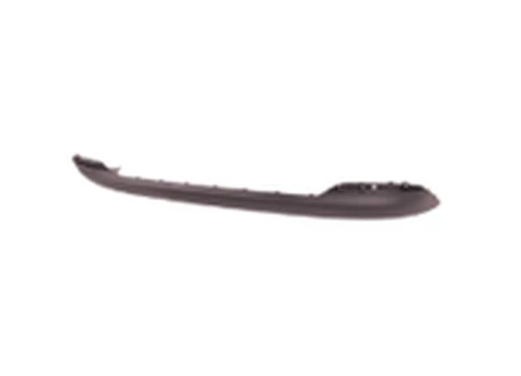 Sherman Parts CAPA RR BUMPER COVER LOWER W/O EXHAUST TIP; MATTE DARK GRAY KIA FORTE 14-16