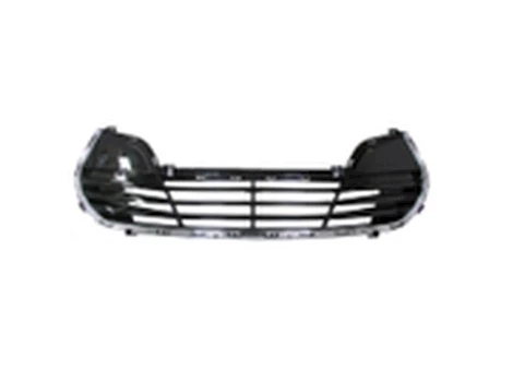 Sherman Parts CAPA FRT BUMPER GRILLE W/O TURBO; W/CHROME MLDG HYUNDAI VELOSTER 12-17