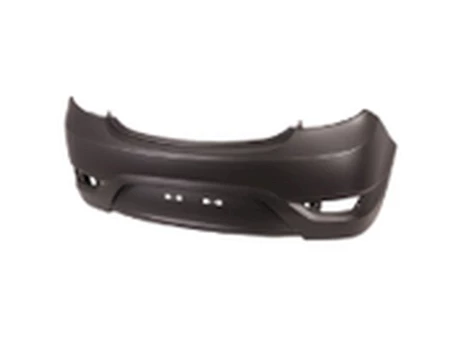 Sherman Parts CAPA RR BUMPER COVER H/B; PRIME HYUNDAI ACCENT 12-17