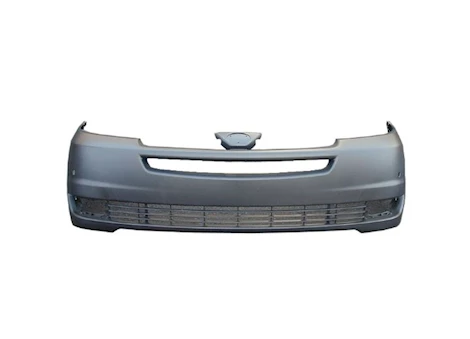Sherman Parts CAPA FRT BUMPER COVER W/PARK SENSOR; W/O RADAR CRUISE; PRIME TOYOTA SIENNA 04-05