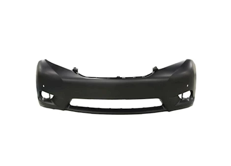Sherman Parts CAPA FRT BUMPER COVER LIMITED; W/PARK ASSIST SENSORS; PRIME TOYOTA SIENNA 11-17