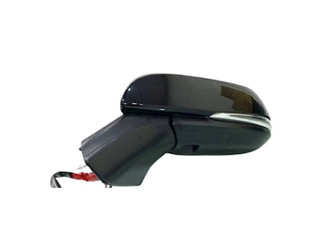 Sherman Parts LH MIRROR OTR RR VIEW W/O SIDE VIEW CAMERA;W/BLIND SPOT DETECT;W/PUDDLE LMP;W/CVR;PTM RAV4 19-21