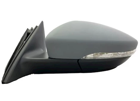 Sherman Parts LH MIRROR OTR REAR VIEW TO 4-2-12;W/O MEMORY;W/COVER;PTM;VOLKSWAGEN PASSAT 12-12