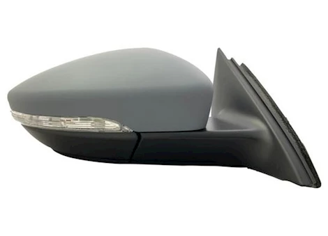 Sherman Parts RH MIRROR OTR REAR VIEW TO 4-2-12;W/O MEMORY;W/COVER;PTM; VOLKSWAGEN PASSAT 12-12