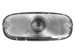Sherman Parts Front park lamp lens; amber; 2nd series; chevrolet pickup 55-59
