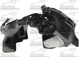 Sherman Parts Capa rt frt fender splash shield w/alum pin jeep wrangler 07-17