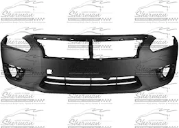 Sherman Parts Capa frt bumper cover sedan; prime nissan altima 13-15
