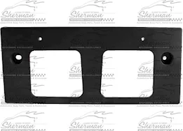 Sherman Parts Capa frt bumper license bracket sedan nissan altima 13-15