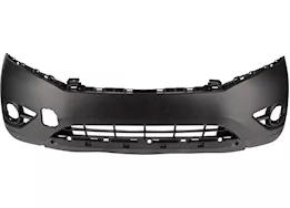 Sherman Parts Capa frt bmpr cvr; w/park sensors; w/o trailer tow; smooth upr; textrd lwr; prime pathfinder 13-16
