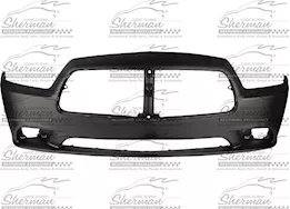 Sherman Parts Capa frt bumper cover w/o adaptive cruise control; prime dodge charger 11-14