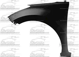 Sherman Parts Capa lh frt fender assy sdn hyundai elantra 11-16