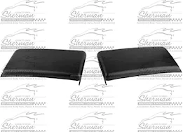 Sherman Parts Capa frt bumper guard bumper pad set; w/o license plate mount; textured ford f-150 09-14