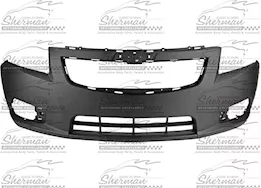 Sherman Parts Capa frt bumper cover 1.4l|1.8l; w/o rs pkg; prime chevrolet cruze 11-14