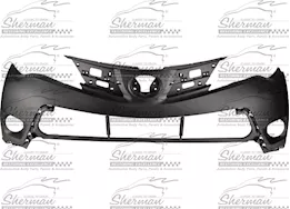Sherman Parts Capa frt bumper cover upper north america built; prime toyota rav4 13-15