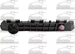 Sherman Parts Capa rt frt bumper cover support side toyota tacoma 16-20