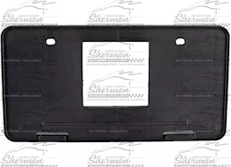 Sherman Parts Front bumper license bracket toyota sienna 04-14