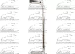 Sherman Parts Rh grille side mldg (on fender) chevy/ p/u 83-87; blazer/jimmy/suburban 83-88