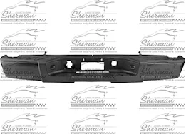 Sherman Parts Capa rr bumper assembly w/o rr object sensor; ptm; chevrolet silverado 1500 09-1