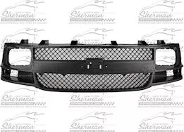 Sherman Parts Capa grille assy black/gray chevrolet express 1500 03-14