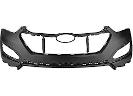 Sherman Parts Capa frt bumper cover upper w/o parking assist; prime hyundai santa fe sport 13-16